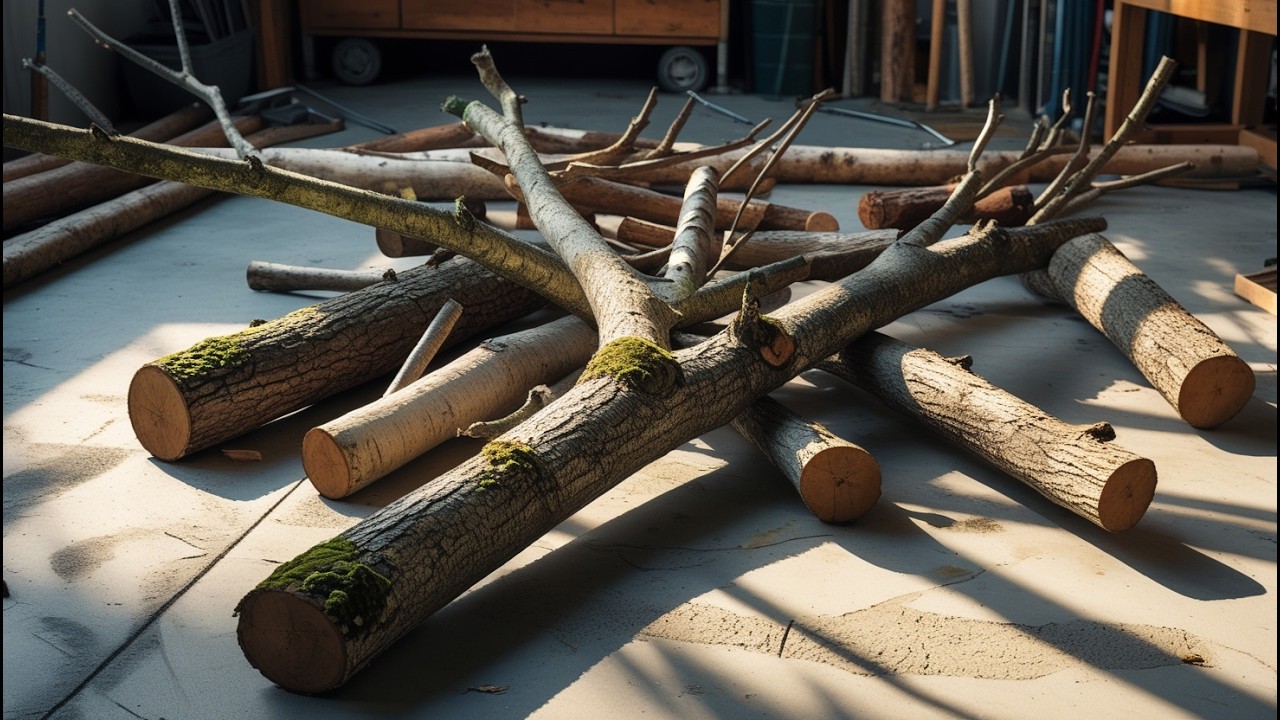 Unique Tea Table Ideas  // From Discarded Dry Branches Will Surprise You