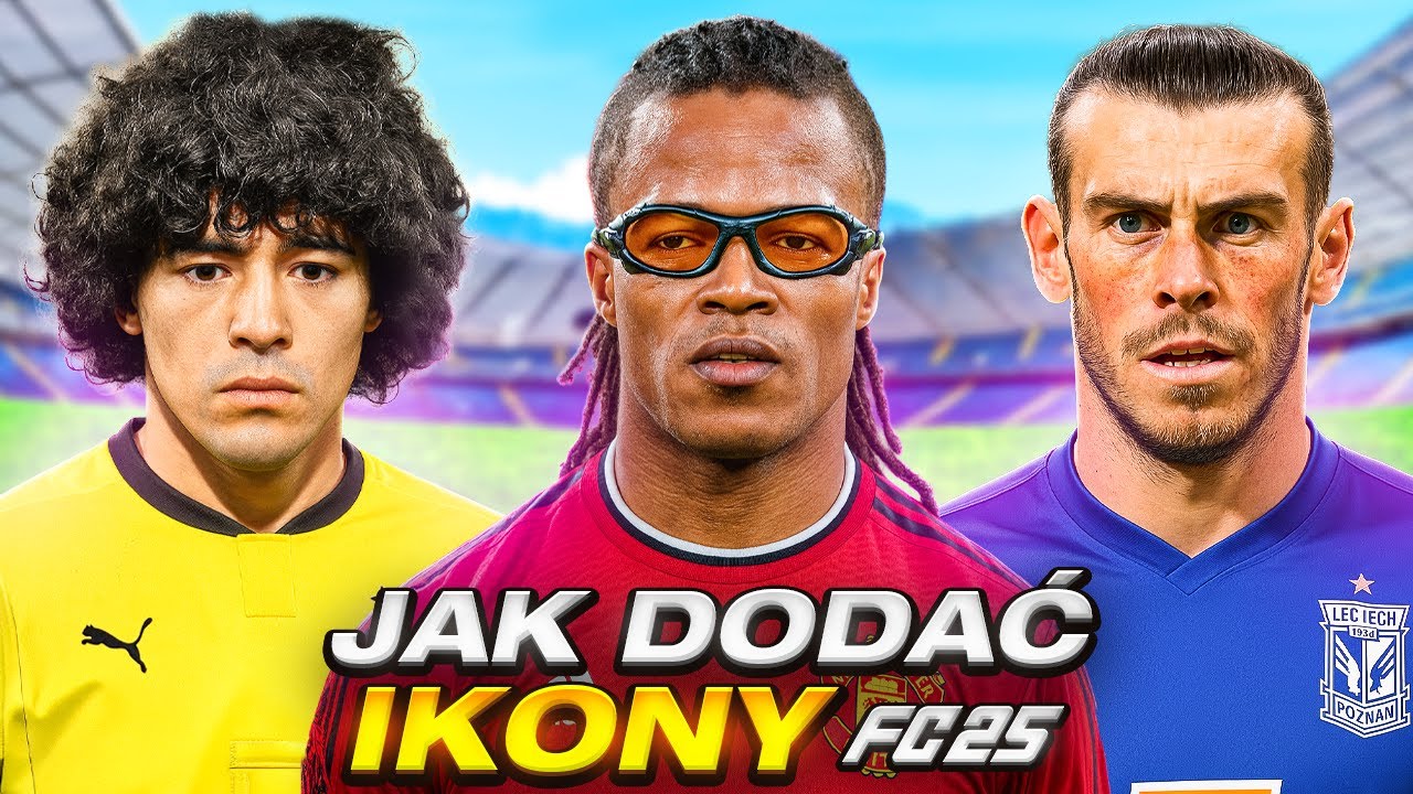 ⚽ NAJŁATWIEJSZY SPOS&Oacute;B NA DODANIE IKON DO KARIERY MENADŻERA FC 25! ⚽