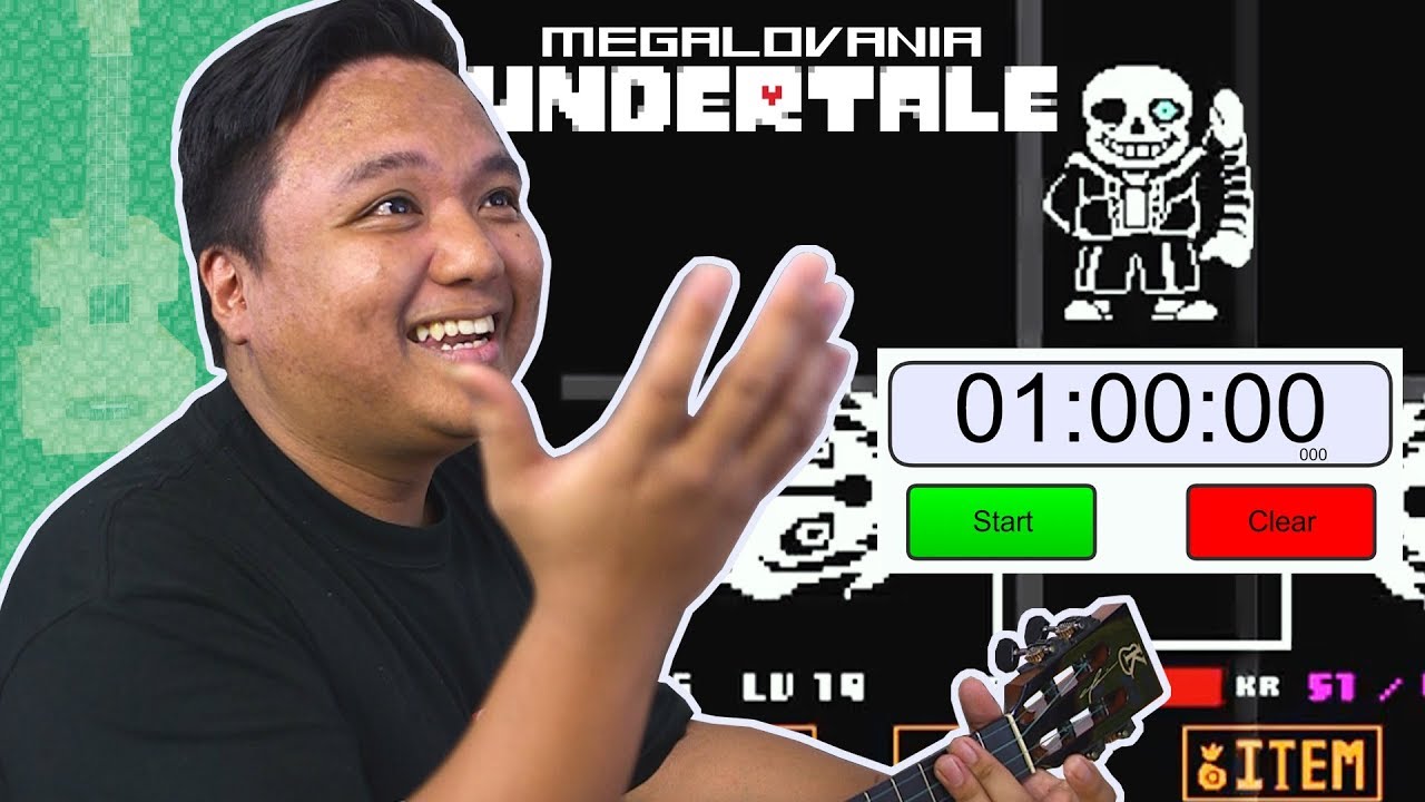 UKULELE Player VS MEGALOVANIA (Undertale Theme) - Ukulele Challenge