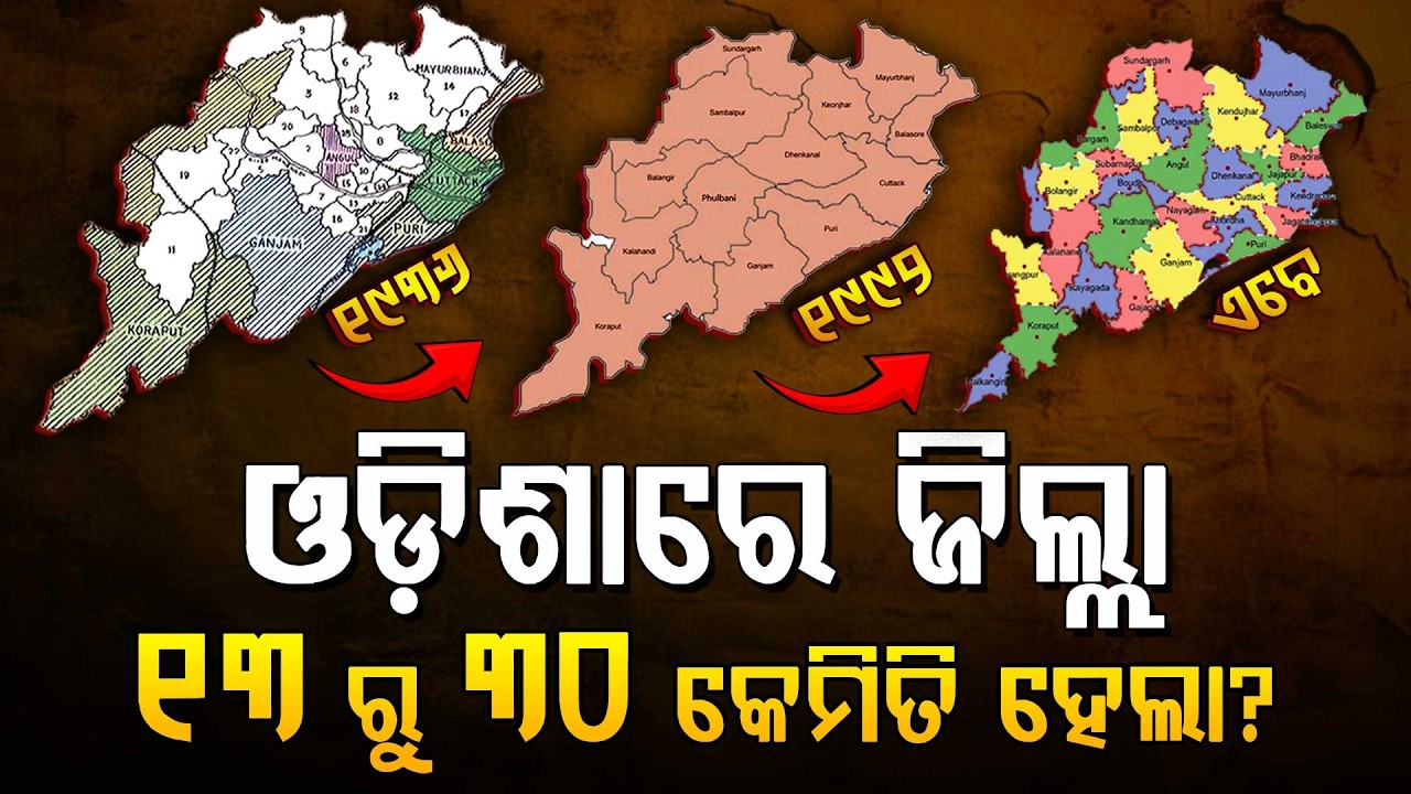Explainer: ଓଡ଼ିଶାର ଜିଲ୍ଲା ପଛର କାହାଣୀ | How Odisha Increased Districts from 13 to 30 | Argus Digital