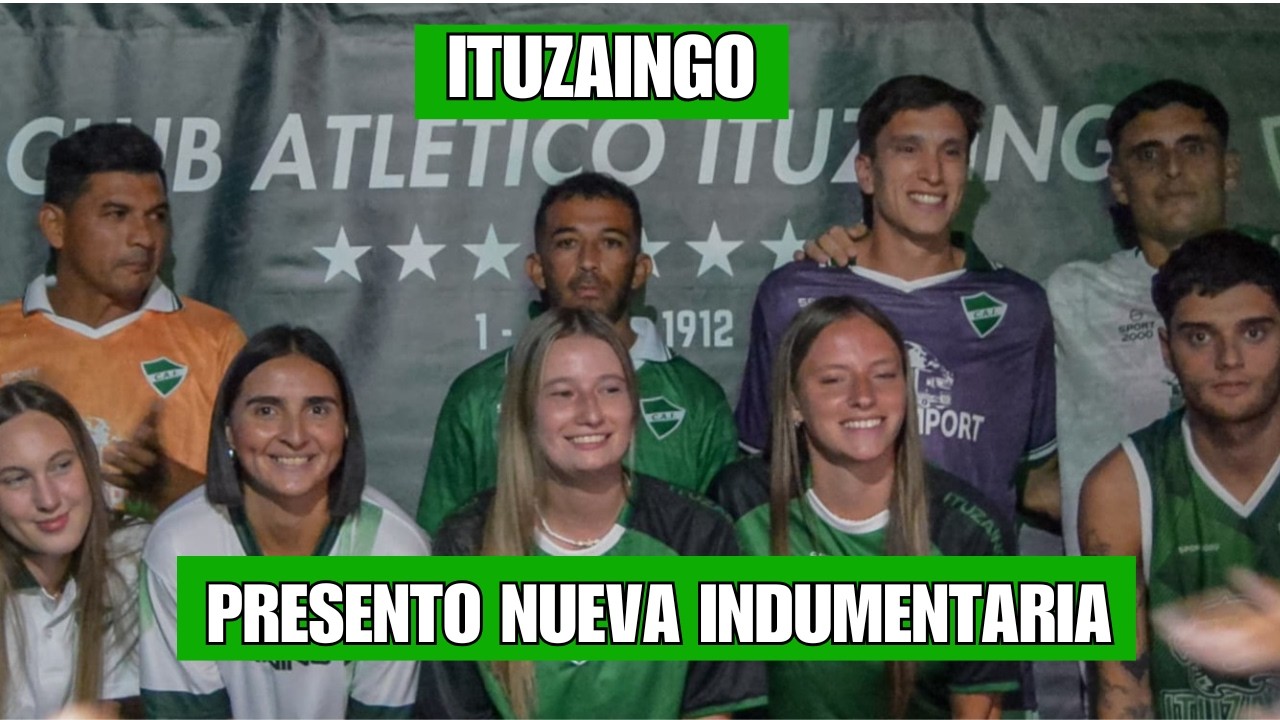 CONOCE LAS NUEVAS CAMISETAS DE ITUZAINGO TEMPORADA 2026 SECCION DEPORTIVA #2 FEBRERO 2026