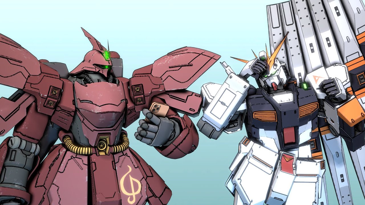 Sazabi's Ketsu Drum - 【Gundam SFM】