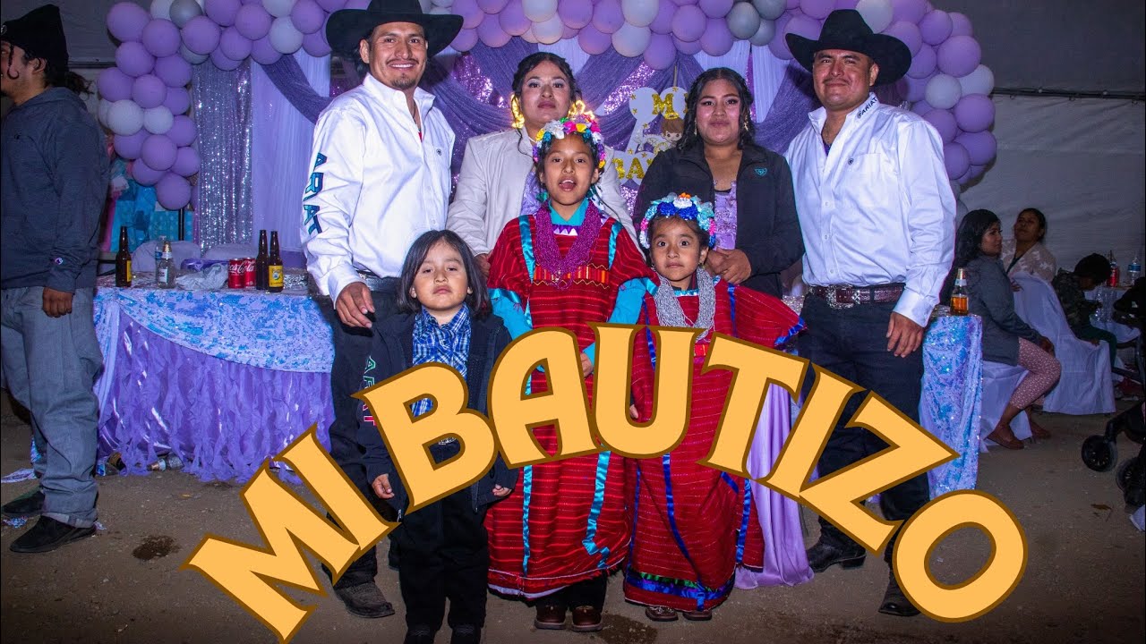 BAUTIZO DE ROSARIO MARTINEZ ROSILA MARTINEZ Y CRISTOBAL ZEFERINO MARTINEZ 19 DE OCTUBRE DE 2024