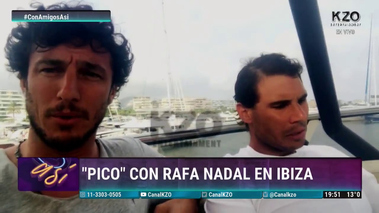 Pico Mónaco mano a mano con Rafael Nadal - Nota Completa