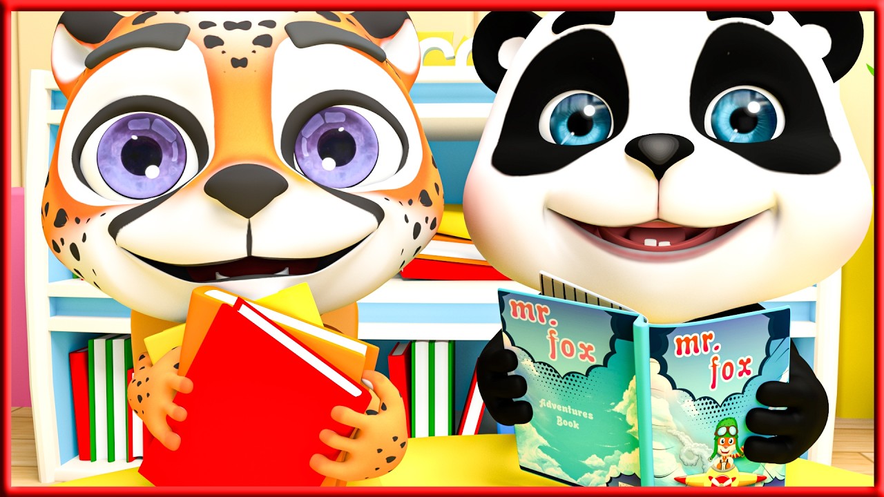 Canzone del Libro Aperto | Le Migliori filastrocche e canzoni per bambini | Little Panda Doctor