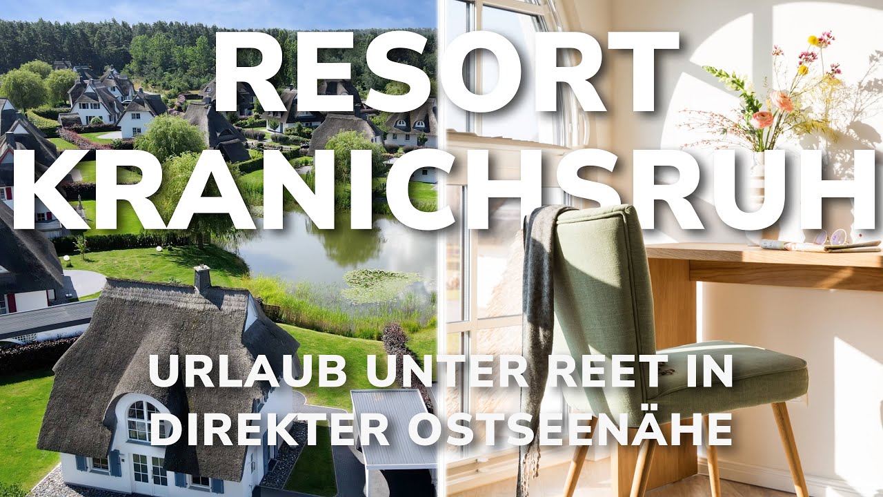 Willkommen im Resort Kranichsruh: Urlaub unter Reet in direkter Ostseen&auml;he