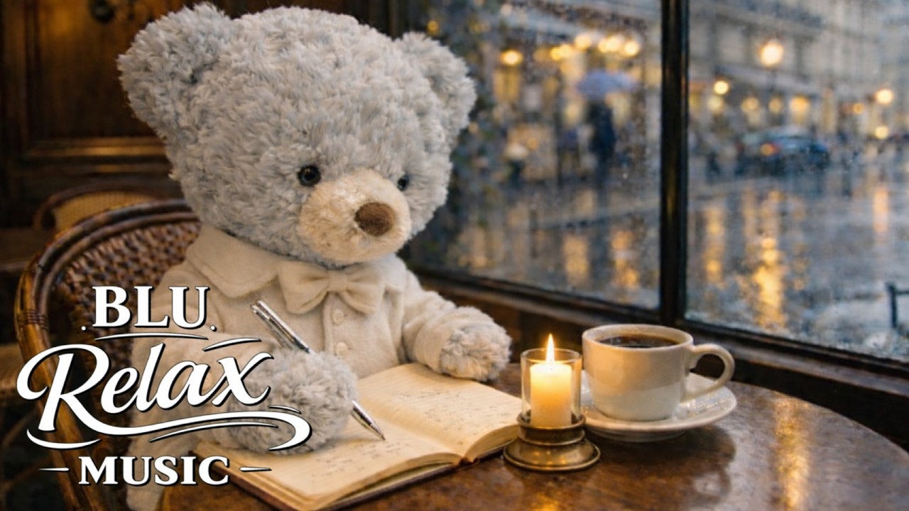 Focus Music for Study | Relaxing Coffee Shop Ambience | 2.5 Hours