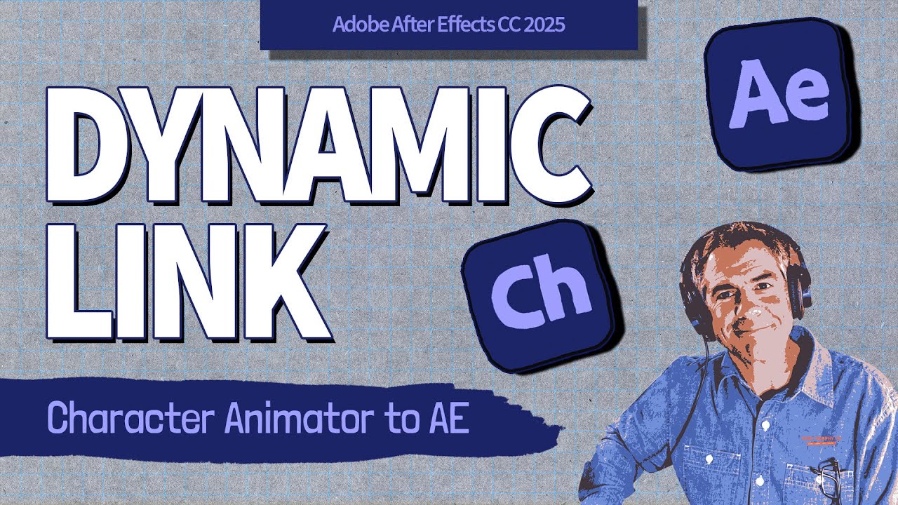 Как создать динамическую связь между Character Animator и After Effects
