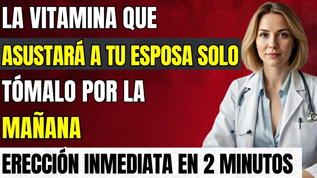 Esta Vitamina Mejora la Circulación Sanguínea en la Zona Íntima de Hombres Mayores de 60 Años.