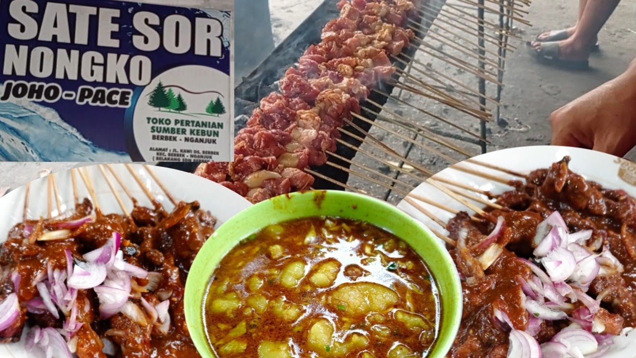 6 EKOR KAMBING LUDES DALAM SEHARI UNTUK SATE GULAI KAMBING || SATE DAN GULAI KAMBING SOR NONGKO