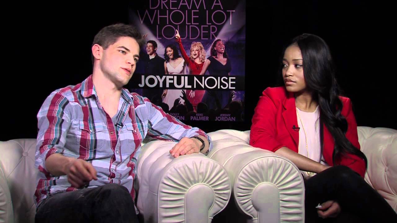 Joyful Noise: Keke Palmer and Jeremy Jordan Sit Down Interview Part 1 | ScreenSlam