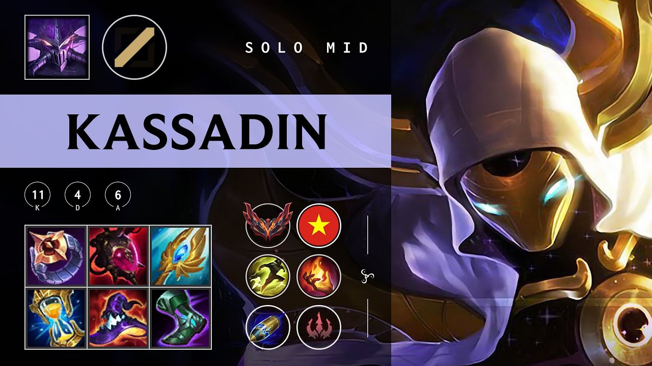 Kassadin Mid vs Katarina - VN Grandmaster Patch 25.24