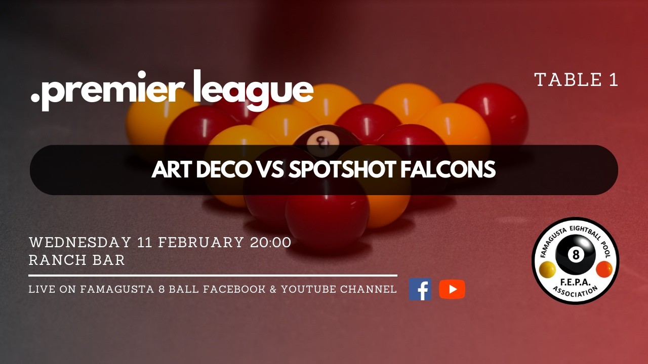 Art Deco vs Spot Shot Falcons - Premier League Day 13