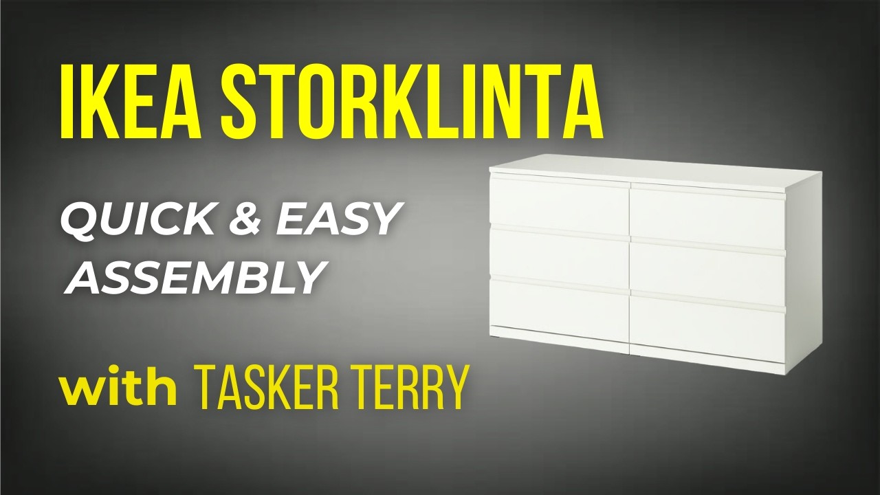 Инструкция по сборке комода IKEA STORKLINTA с 6 ящиками (2026) | Пошаговая инструкция от Tasker T...