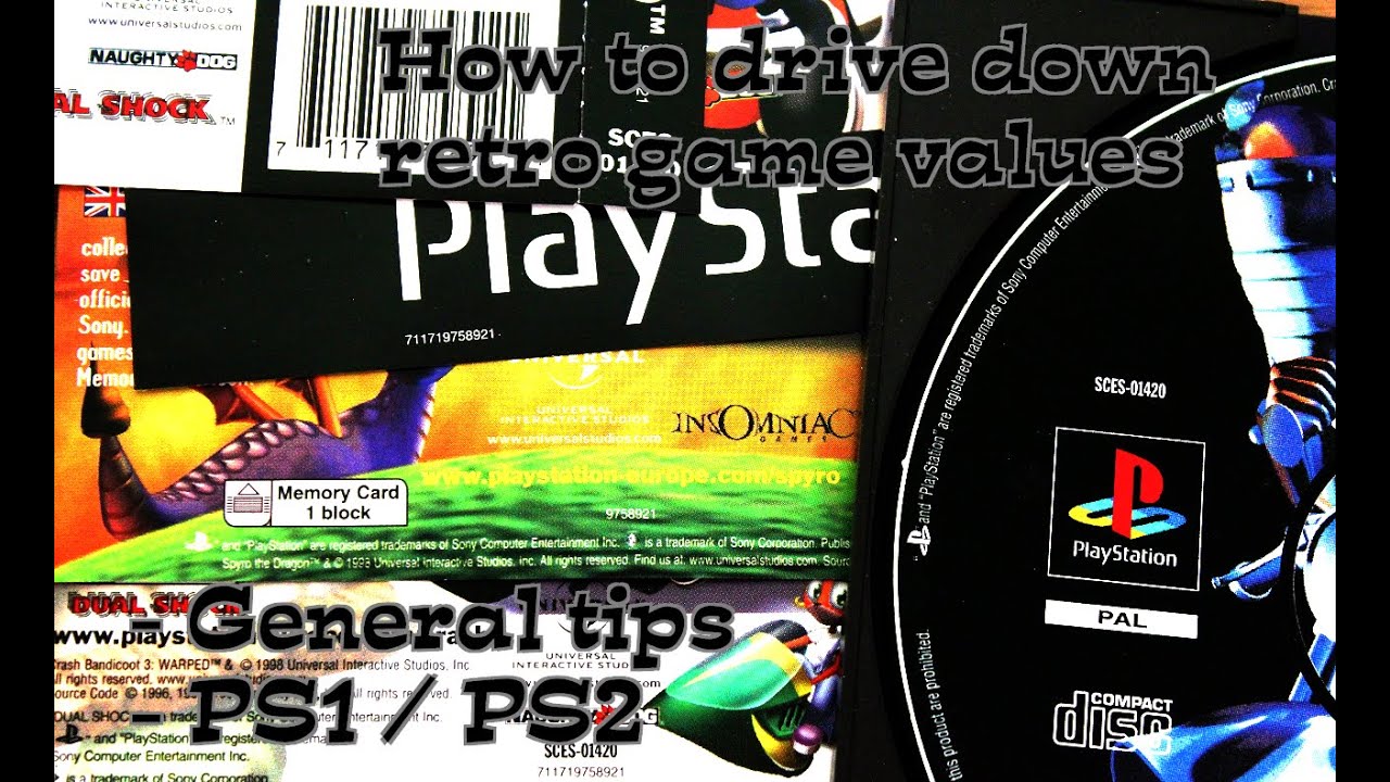 How to drive down retro game values / prices (General tips / PS1 / PS2) (480p)