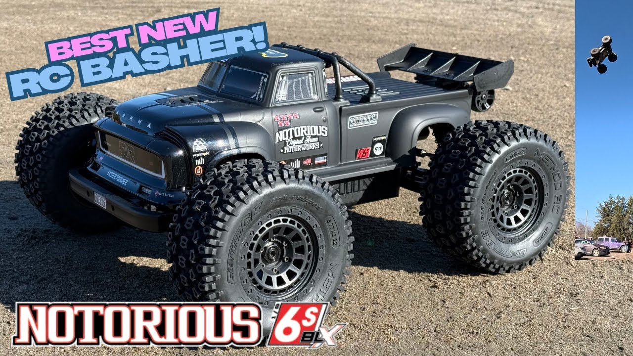 Arrma Notorious V6 Bash on Method RC Geoform's