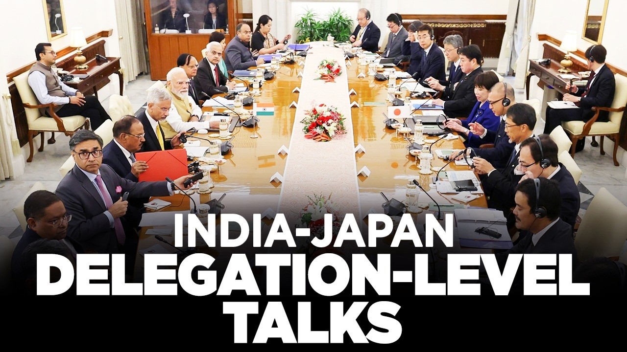 LIVE: PM Modi, PM Sanae Takaichi of Japan hold delegation-level talks in New Delhi