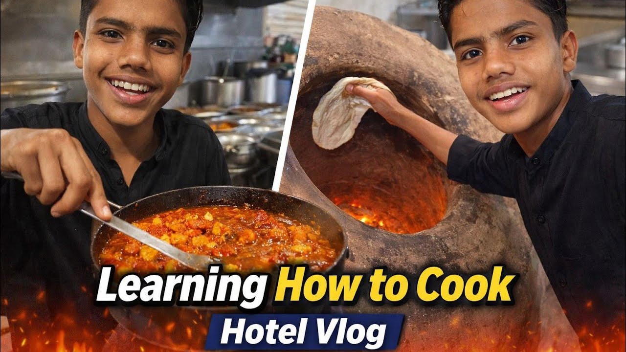 جوہر نے ہوٹل پر کھانا بنانا سیکھ لیا 😍 | فیملی کے ساتھ مزے دار ویلاگ | Johar Vlogs