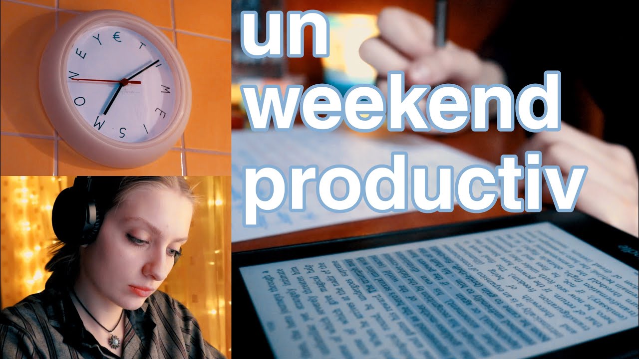 învaţă cu mine || un weekend productiv