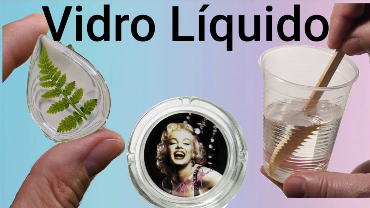 Vidro Líquido Faça Você Mesmo/Resina Líquida