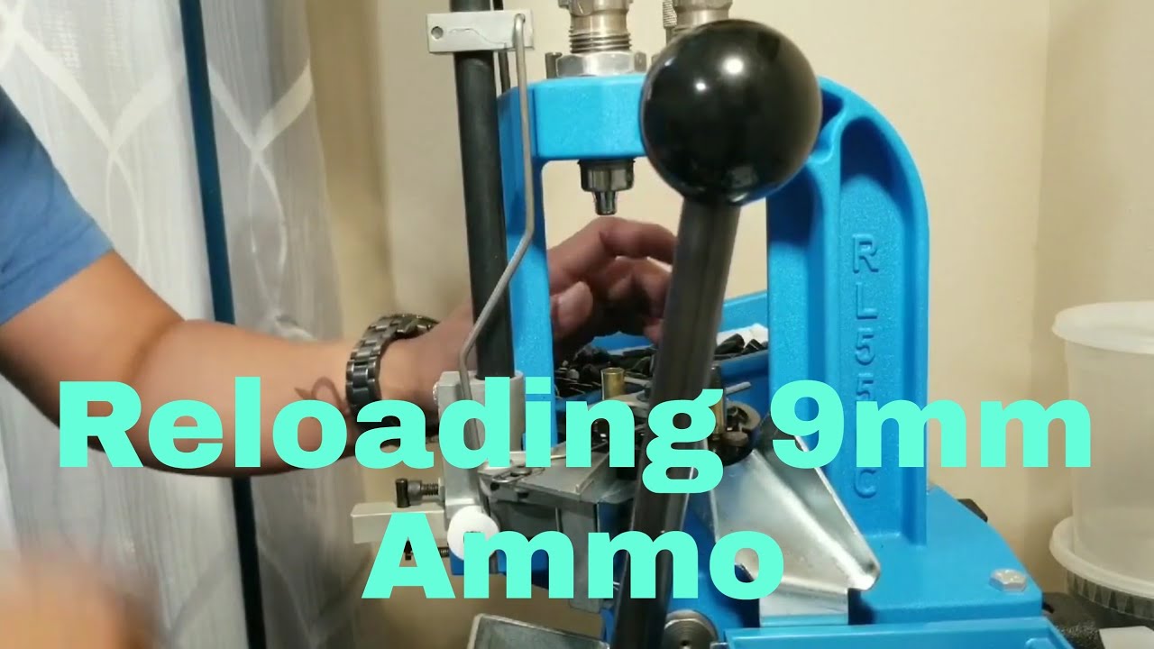 Dillon Precision 550C Reloading for 9mm ammo