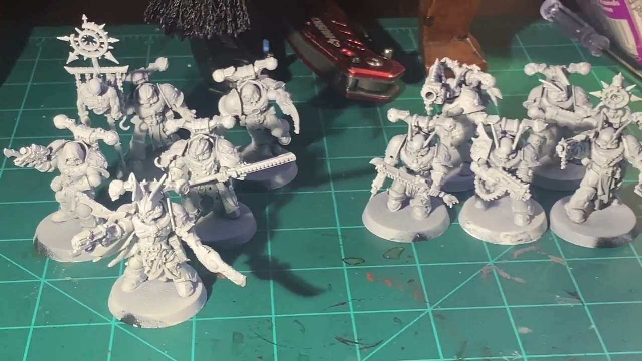 Nemesis Claw - Night Lords Kill Team Assembled