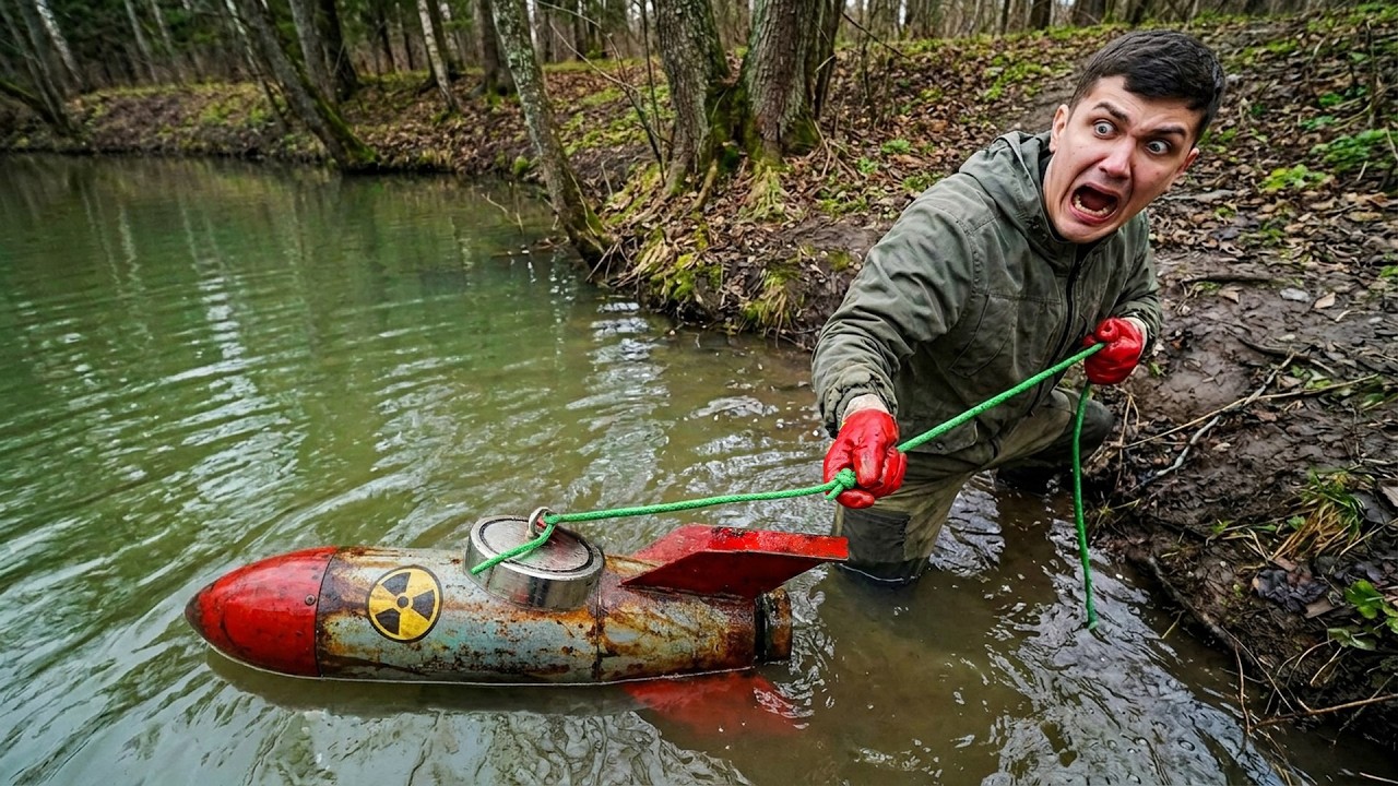The Most DANGEROUS Finds While Magnet Fishing!