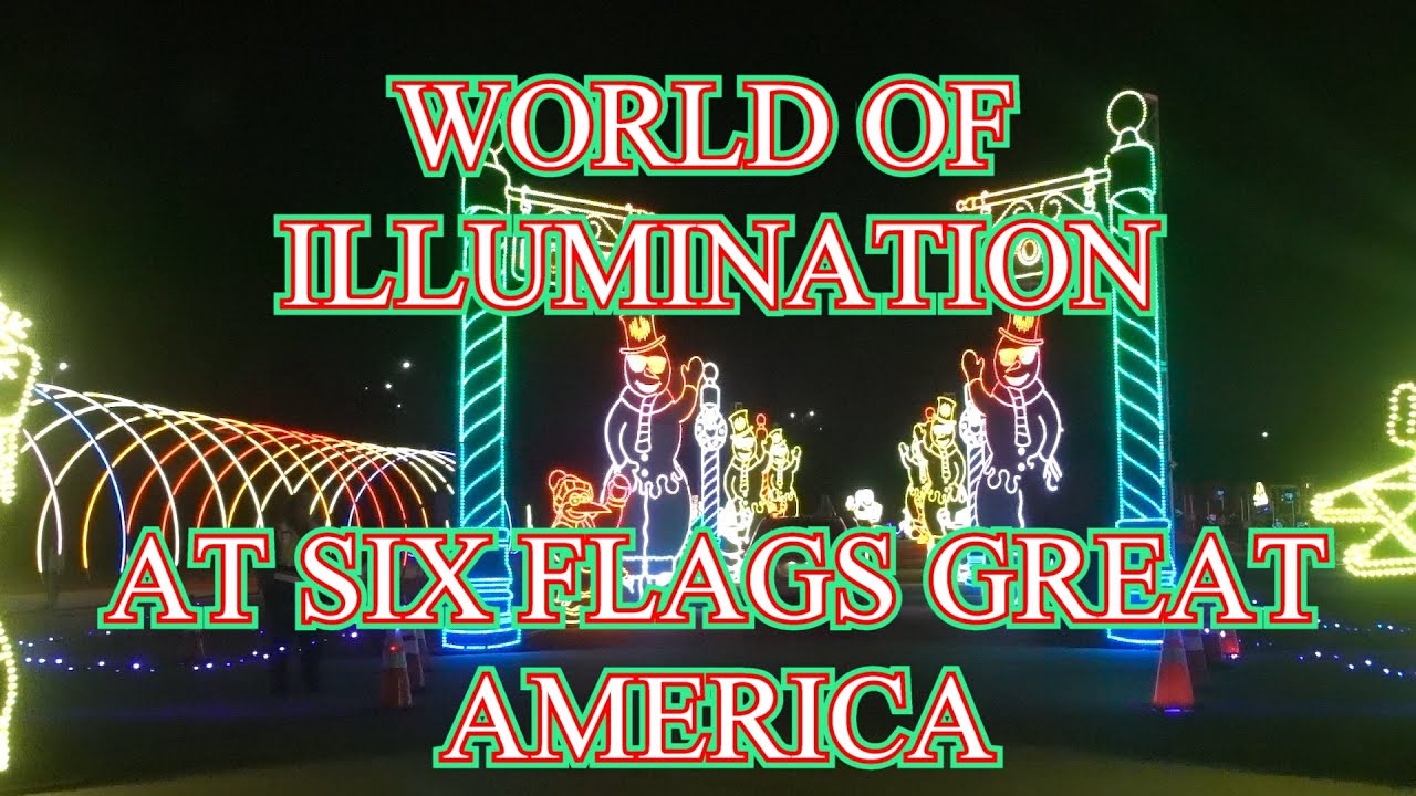 World Of Illumination At Six Flags Great America