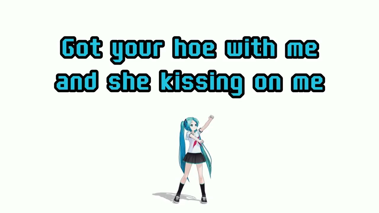 Lil Witchy - Kissing On Me w/ Hatsune Miku (Prod. Luqui) [Official Lyric Video]