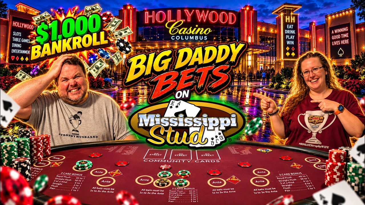 🚨Впервые снимаем Mississippi Stud🚨Я совершаю КРУПНЕЙШИЙ ПРОМАХ В ИСТОРИИ ЭТОЙ ИГРЫ🤦