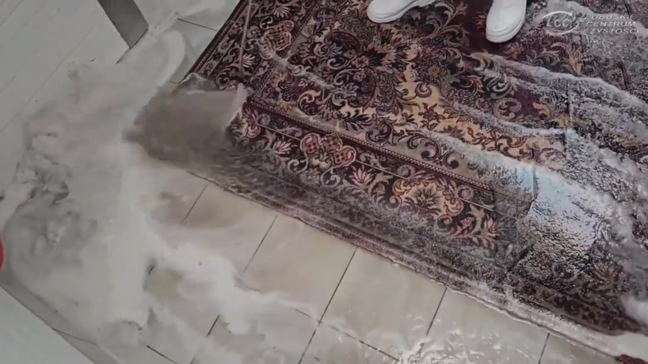 Beautiful and huge rug needed to be cleaned ~ Satisfying Rug Cleaning ASMR