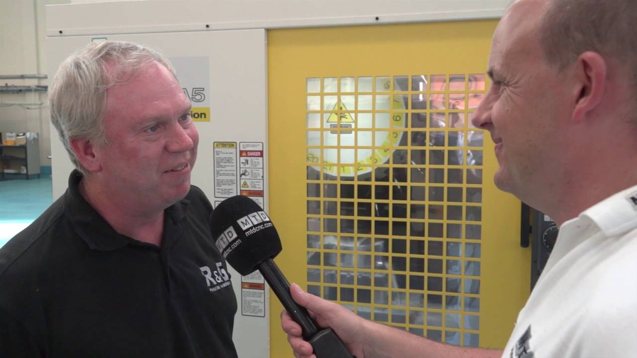 FANUC install a new VMC at R&G Precision in Wellingborough
