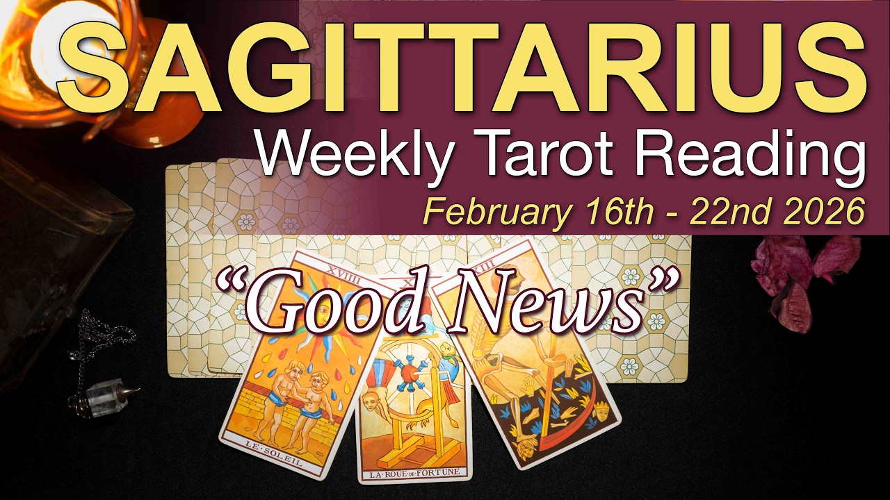 SAGITTARIUS Weekly Tarot ‘THE WAITING IS OVER!’ Intuitive Spiritual Guidance February 16 - 22 2026 ✨