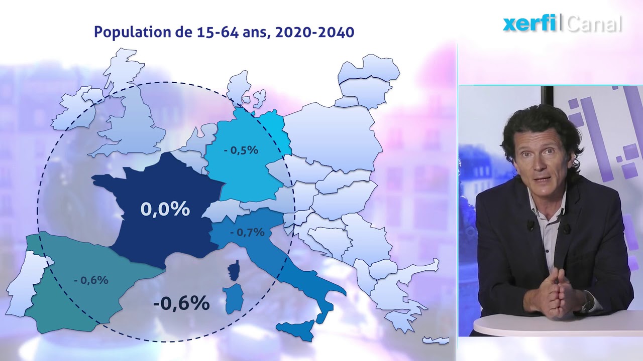 Comprendre les effets de la démographie sur la croissance française [Olivier Passet]