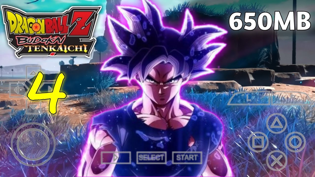 Dragon Ball Z Budokai Tenkaichi 4 PPSSPP MOD Download | New Update | DBZ BT4 ISO for Android