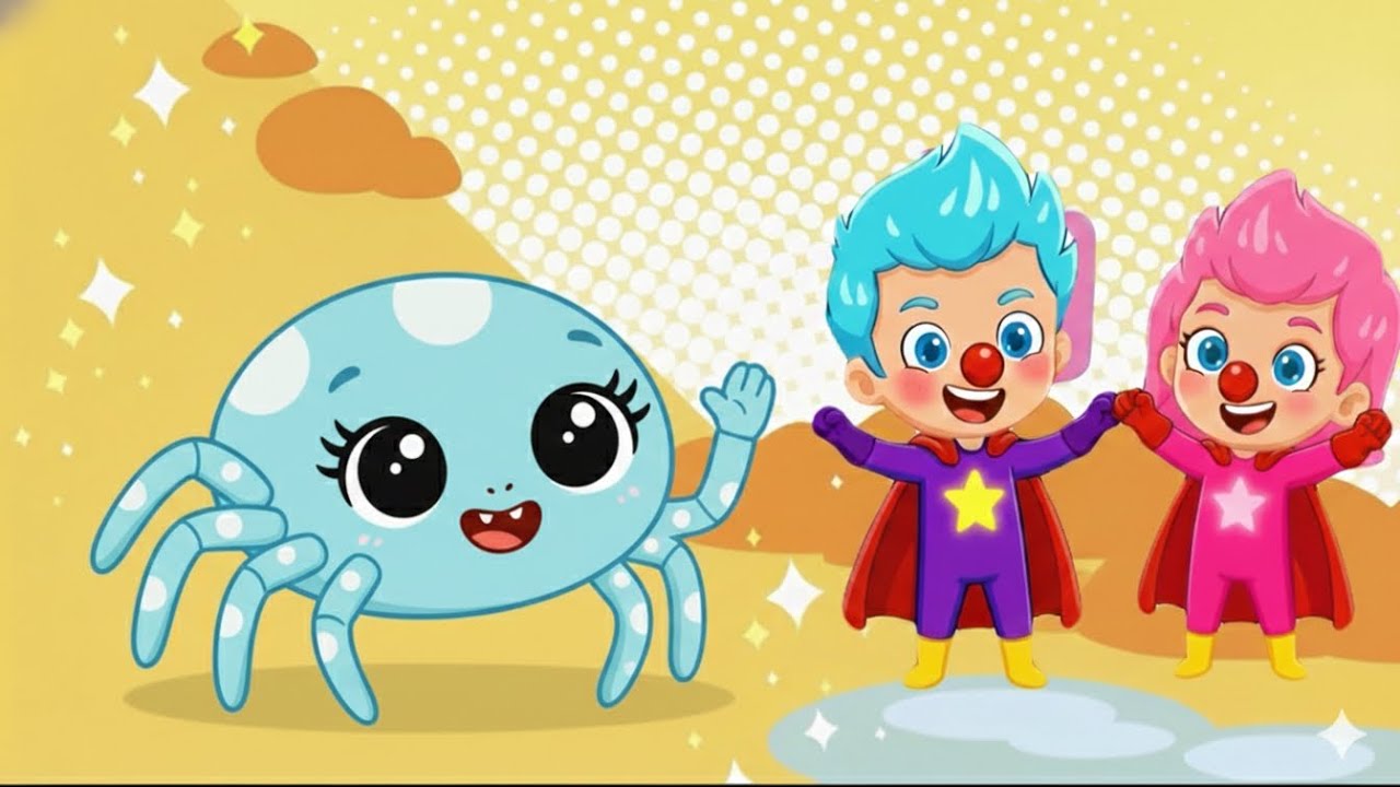 Itsy bitsy ara&ntilde;a - canciones infantiles divertidas - Super duplim