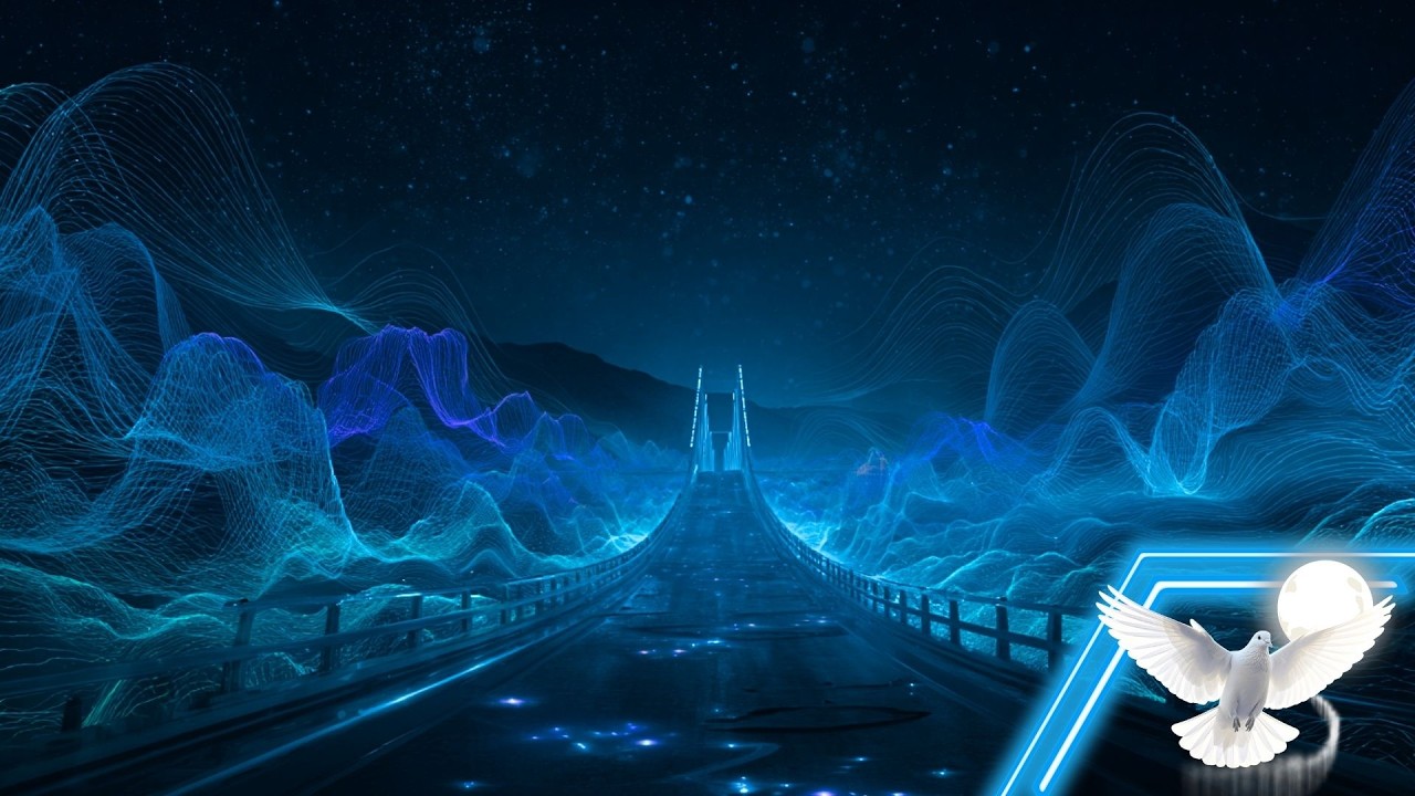FALL ASLEEP IN MIN • Midnight Bridge • 528 Hz Deep Sleep • Delta Waves & Binaural Beats • 6 Hours