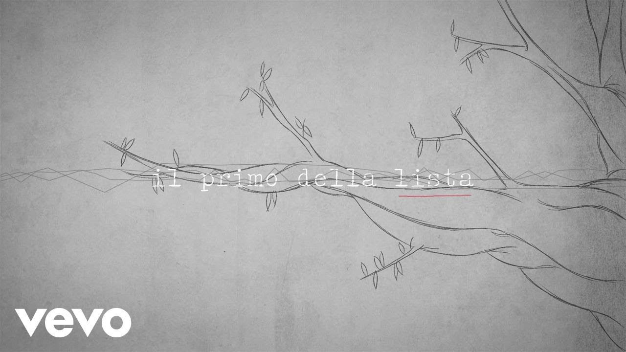 Niccolò Fabi - Il Primo Della Lista (Lyric Video)