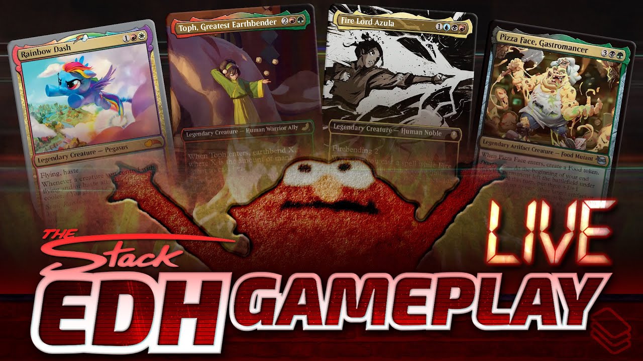 Stack Live: Pizza Time (EDH / Commander Paper Gameplay)