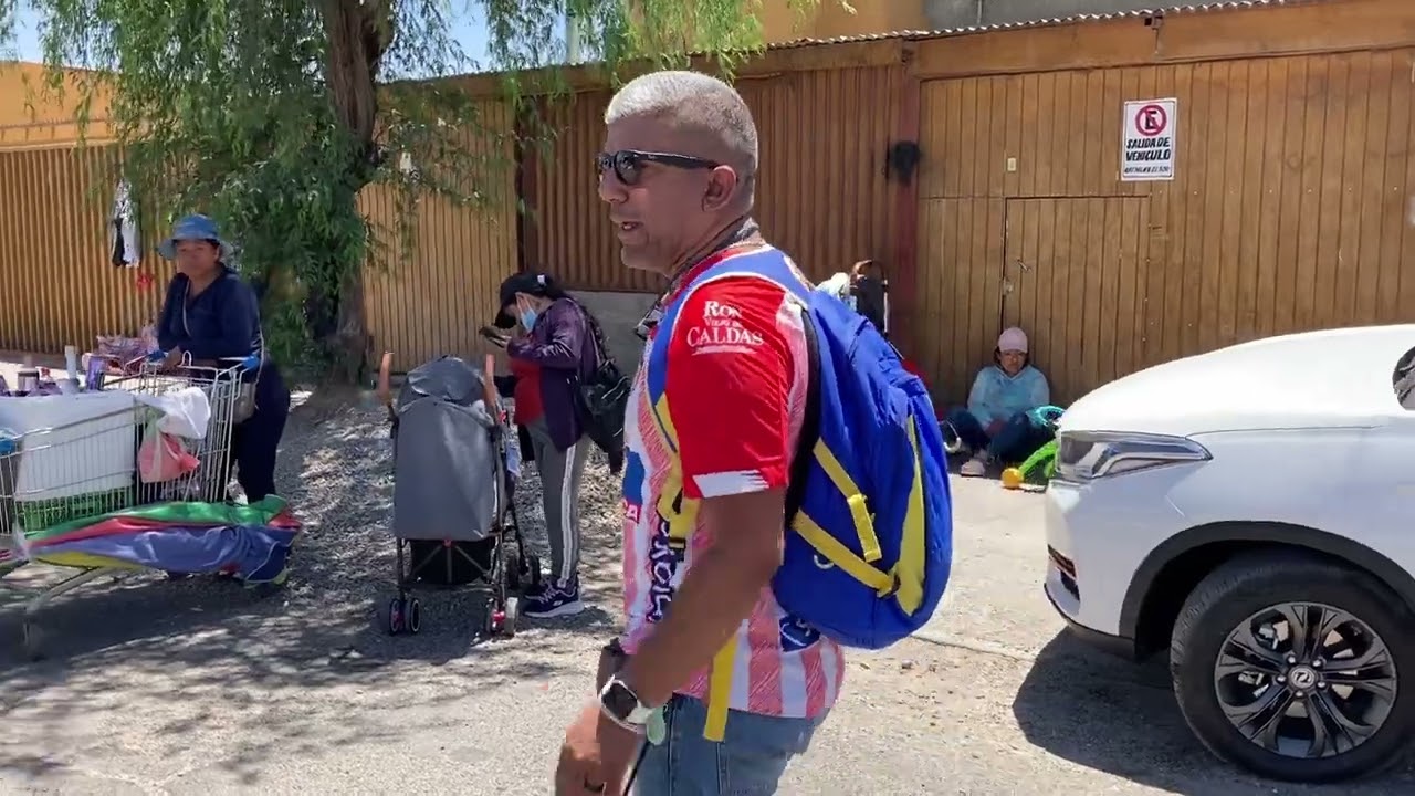 De visita en la feria de las pulgas calama