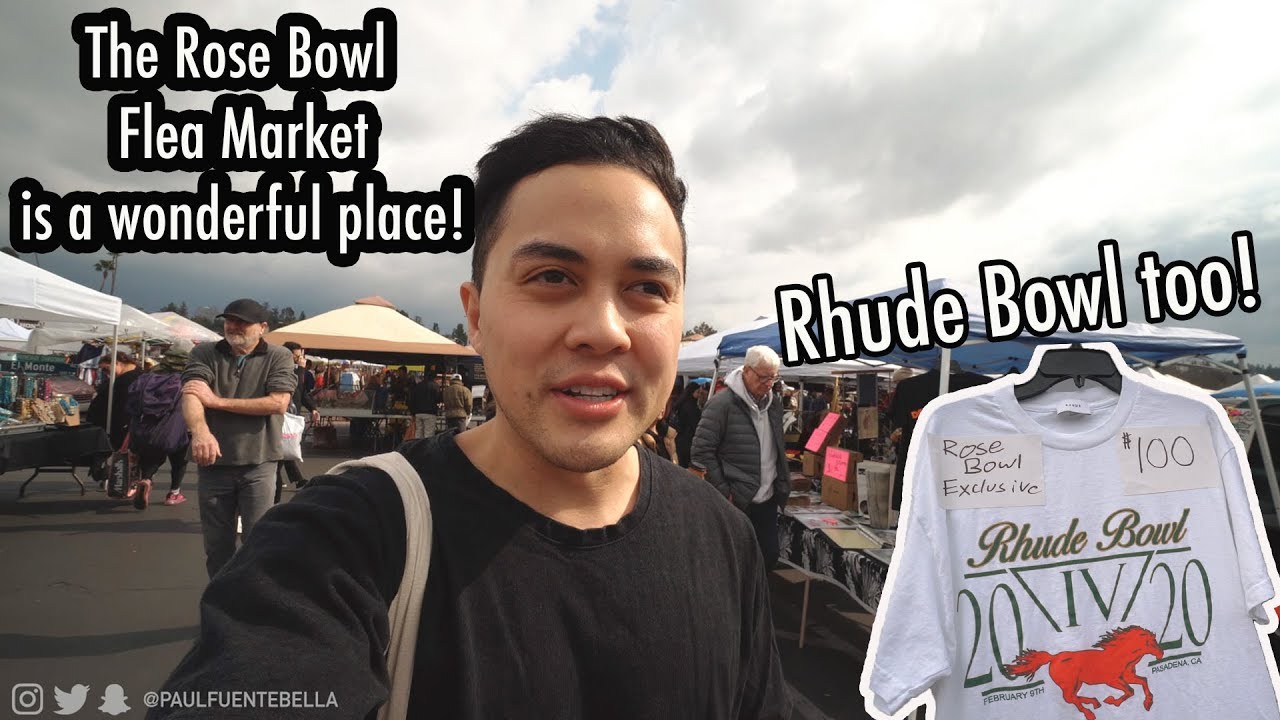 Shopping at the Rose Bowl Flea Market! (Rhude Bowl too!)