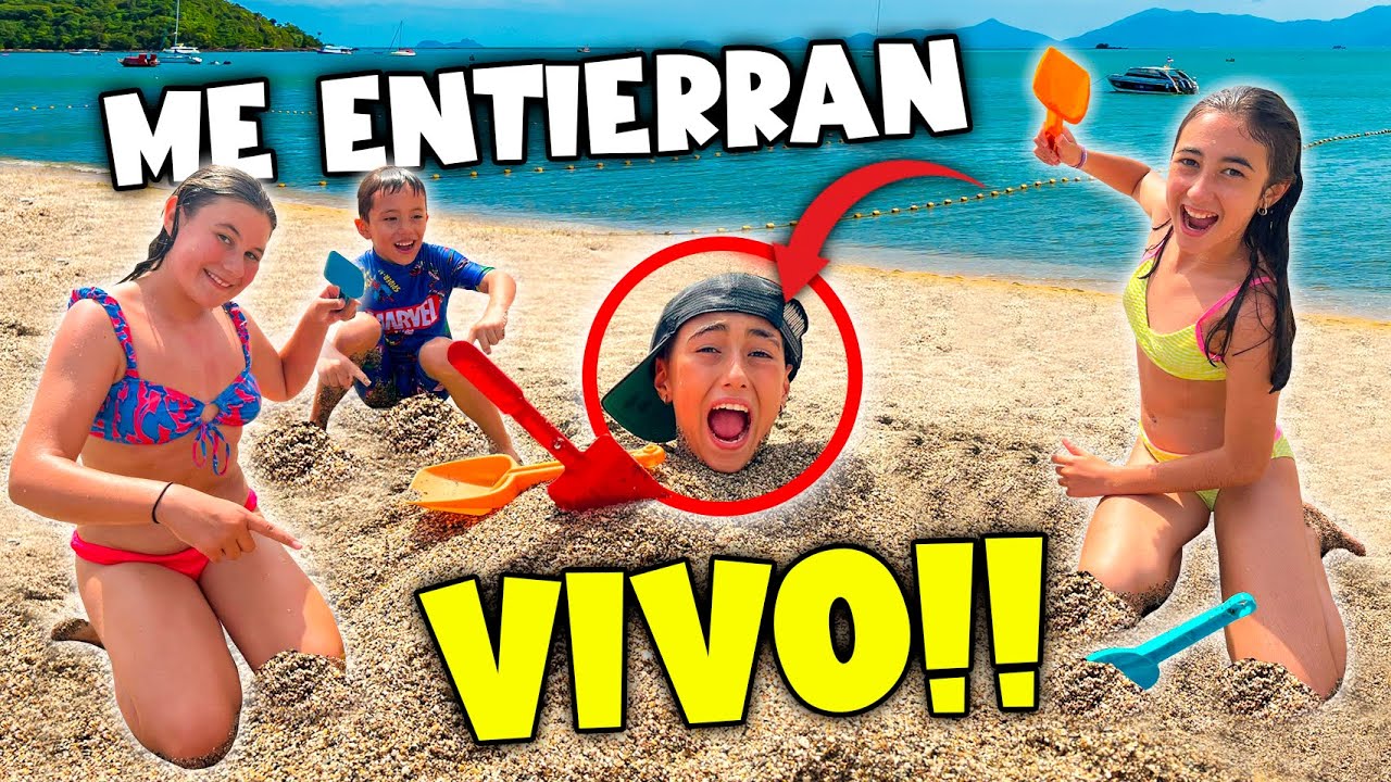 Me ENTIERRAN en un HOYO GIGANTE‼️😱