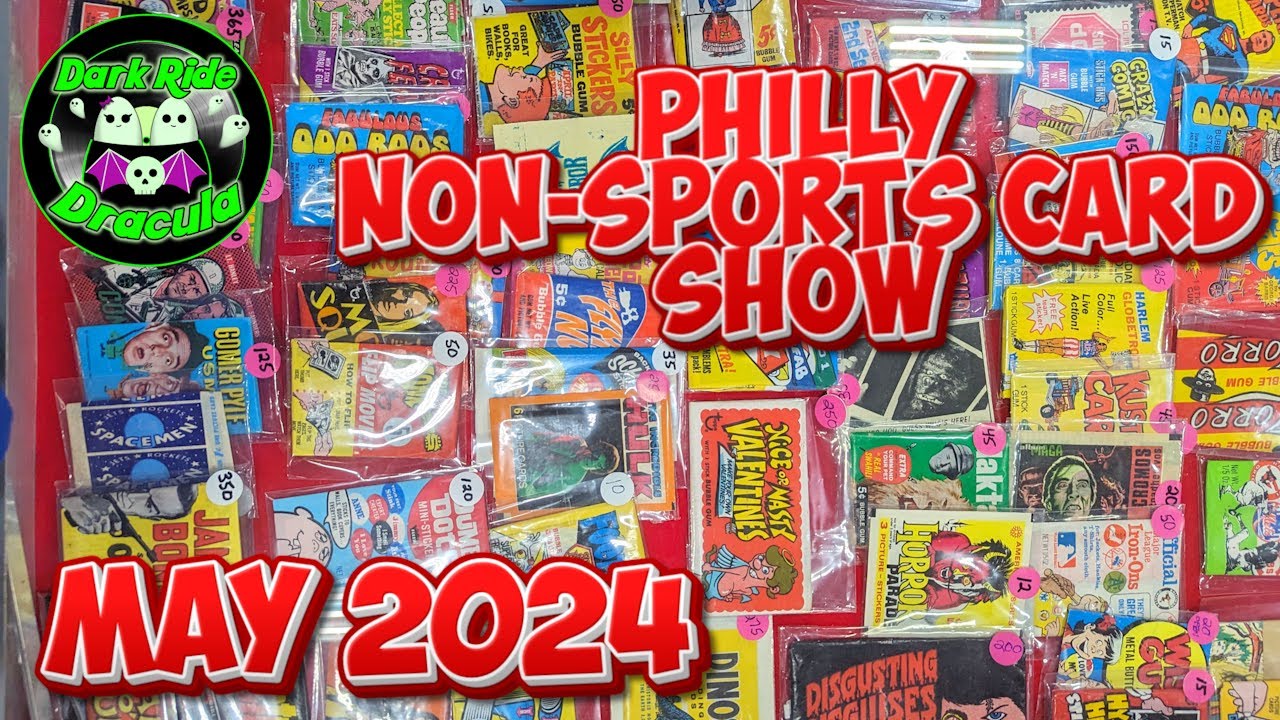 MONSTER CARDS at The Philly Non-Sports Card Show - May 2024