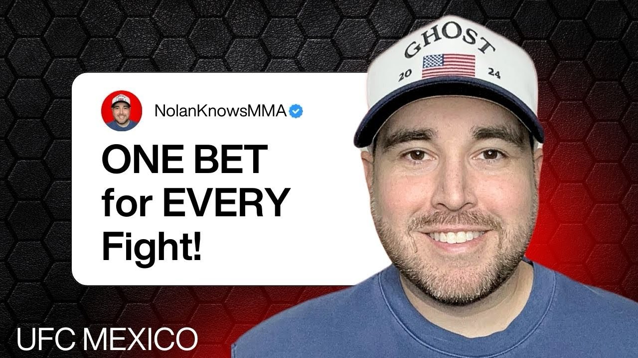 UFC Mexico: ONE BET for EVERY Fight!