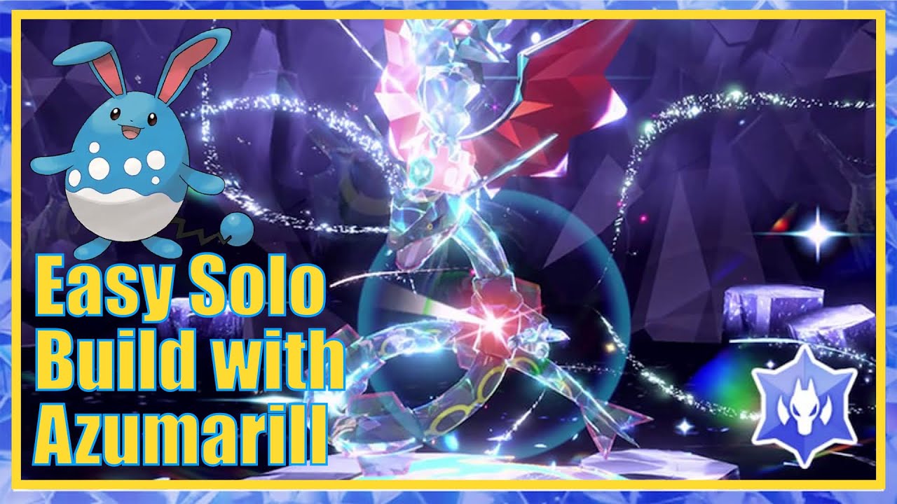 Easy Solo Build with Azumarill for 5 Star Shiny Rayquaza Raid