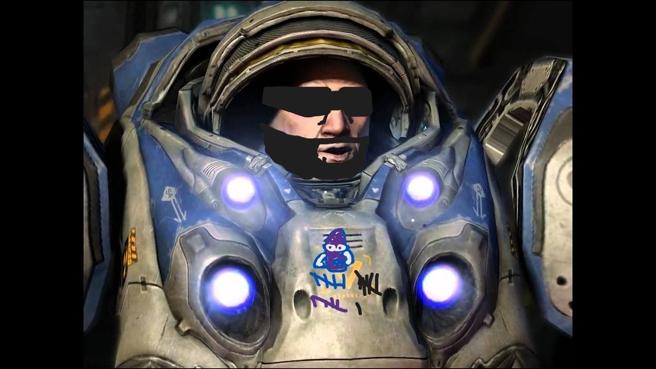 SC2 coop marine only challenge: saving some miners