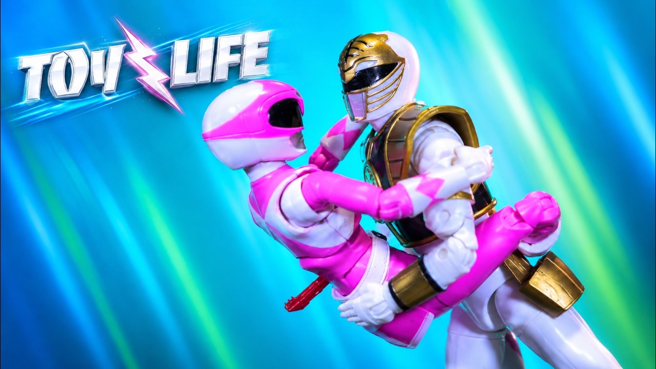 Power Rangers Pink and White Ranger (Best of Animation)