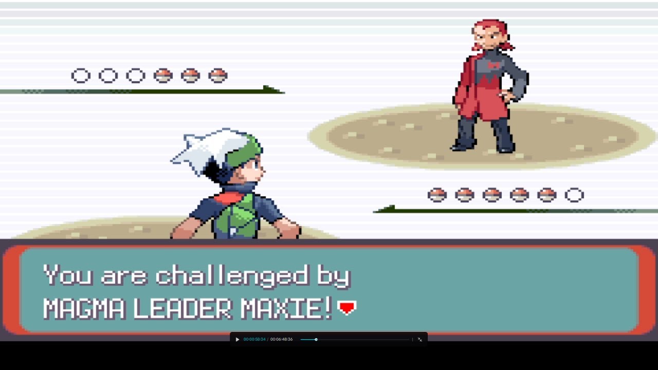 Pokemon Contemporary Emerald - Magma Leader Maxie