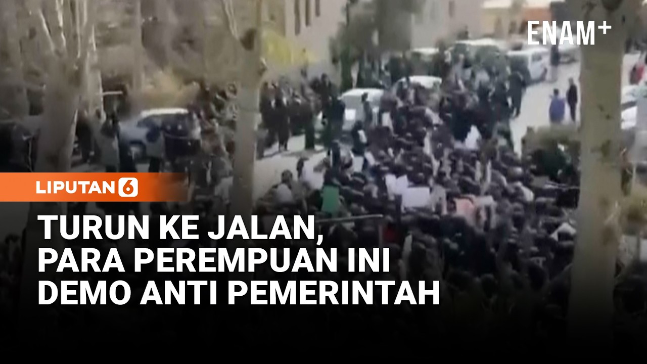 Mahasiswi Iran Demo Selama 3 Hari Berturut turut, Serukan Anti-Pemerintah | Liputan6