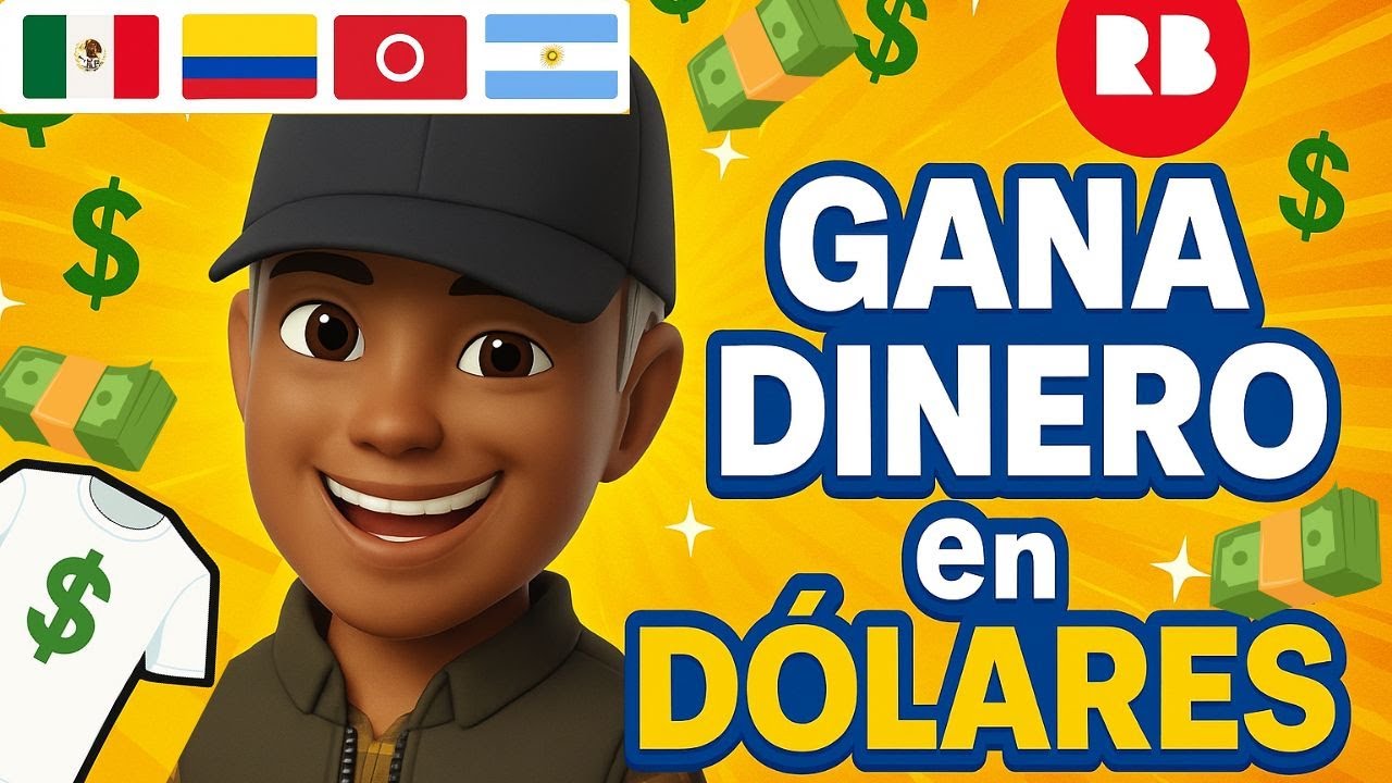 Cómo GANAR DINERO con REDBUBBLE desde LATINOAMÉRICA 2025